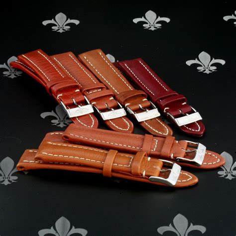 genuine breitling leather strap 215s|breitling leather watch straps.